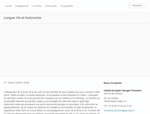 Tablet Screenshot of longuevieetautonomie.fr